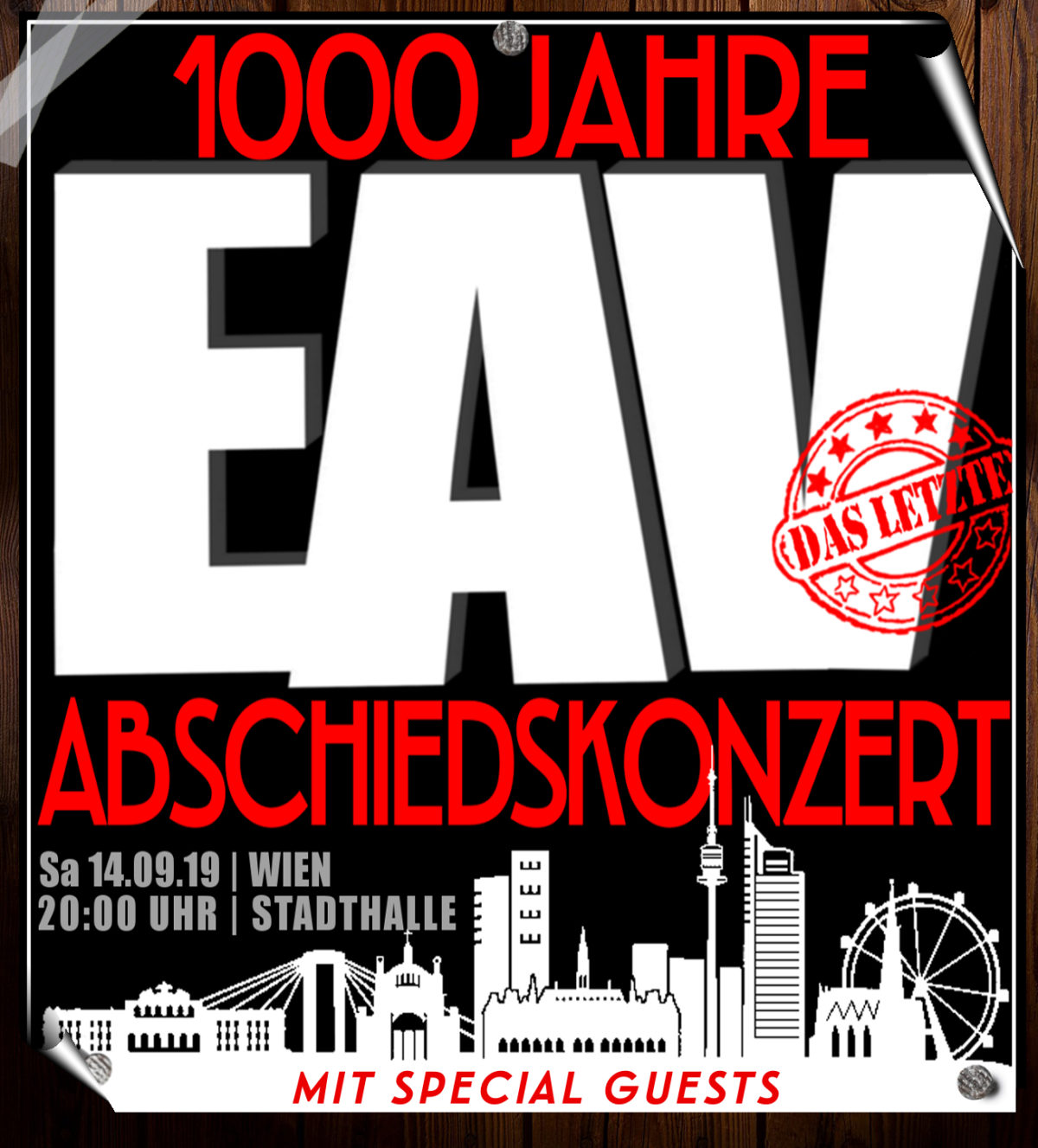 EAV Abschiedskonzert Wien 2019